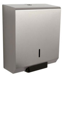 Mini Jumbo Toilet Roll Dispenser - Prestige - Stainless Steel
