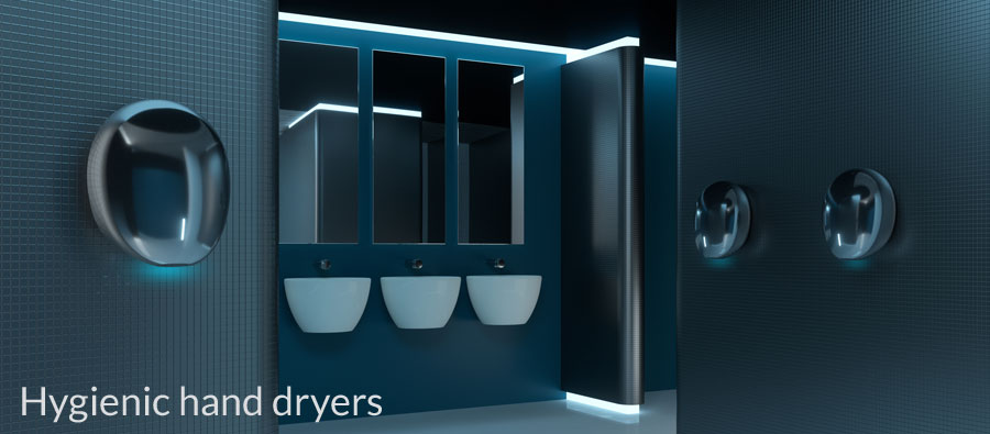 How hygienic are hand dryers - Pebble Plug&Play