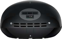 Pebble Hand Dryer - Black - Bottom View