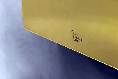 TSL.3002 Brass Gold PVD coated hand dryer
