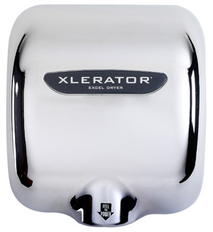 XLerator Hand Dryer, Chrome, XLC