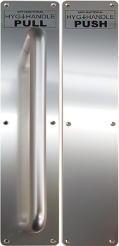 Hygi-Handle Push Pull Antibacterial Door Handles