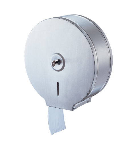 Mini Jumbo Toilet Roll Dispenser - Stainless Steel