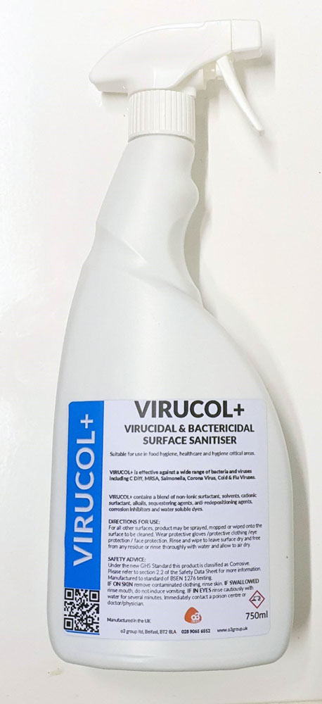 VIRUCOL+ Surface Sanitiser Disinfectant